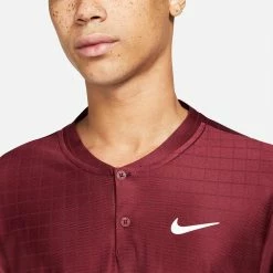 Nike Men's Advantage Polo - Dark Beetroot -Babolat shop 4 71110