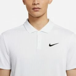Nike Men's Advantage Slam Polo - London - White -Babolat shop 4 71181