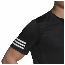 Adidas Men's Club 3 Stripes Tee - Black 8 Adidas Men's Club 3 Stripes Tee - Black -Babolat shop 4 71693