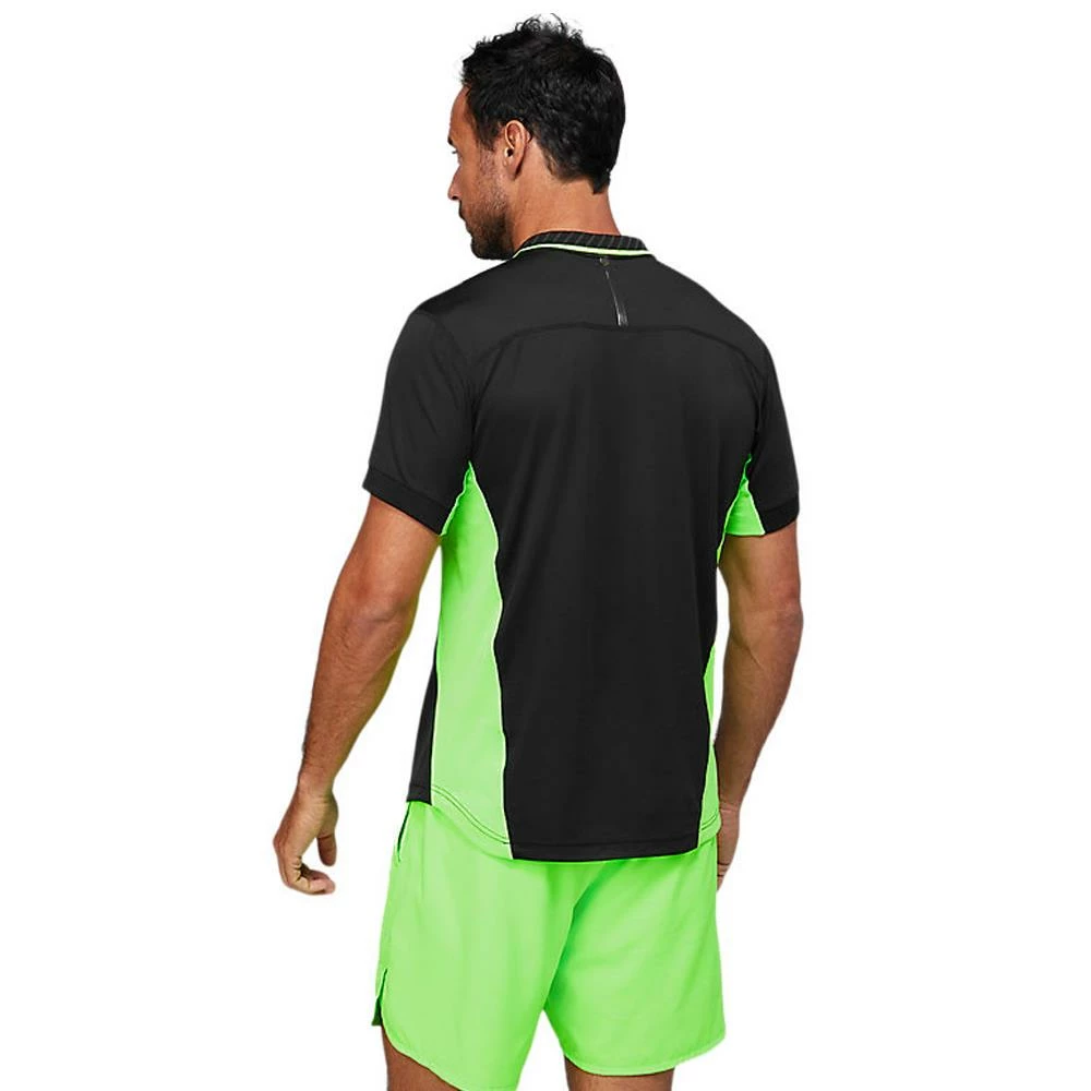 Asics Men's Match Polo - Performance Black 4 Asics Men's Match Polo - Performance Black - Image 4