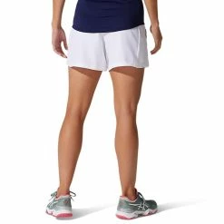 Asics Women's Court Shorts - White 9 Asics Women's Court Shorts - White -Babolat shop 4 72856