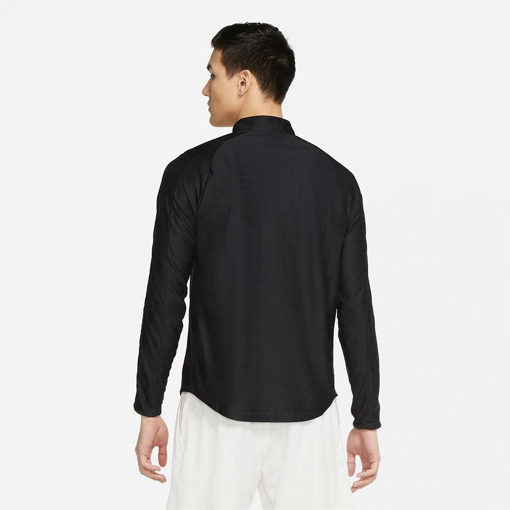 Nike Men's Advantage Longsleeve - Black 4 Nike Men's Advantage Longsleeve - Black - Image 4