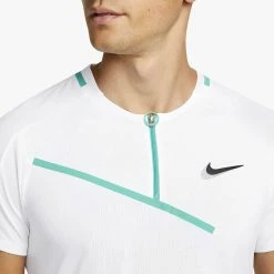 Nike Men's Slam Melbourne Polo - White/Black 7 Nike Men's Slam Melbourne Polo - White/Black -Babolat shop 4 75051