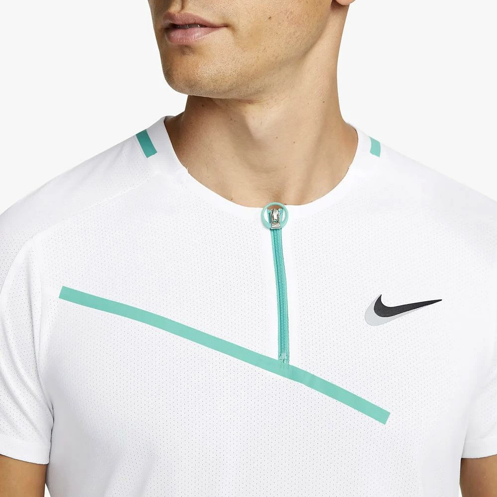 Nike Men's Slam Melbourne Polo - White/Black 4 Nike Men's Slam Melbourne Polo - White/Black - Image 4