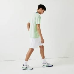 Lacoste Men's Sport Seamless Jacquard Polo - Green/White 8 Lacoste Men's Sport Seamless Jacquard Polo - Green/White -Babolat shop 4 76457