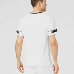 New Balance Men's Tournament Crew - White/Black -Babolat shop 4 76569