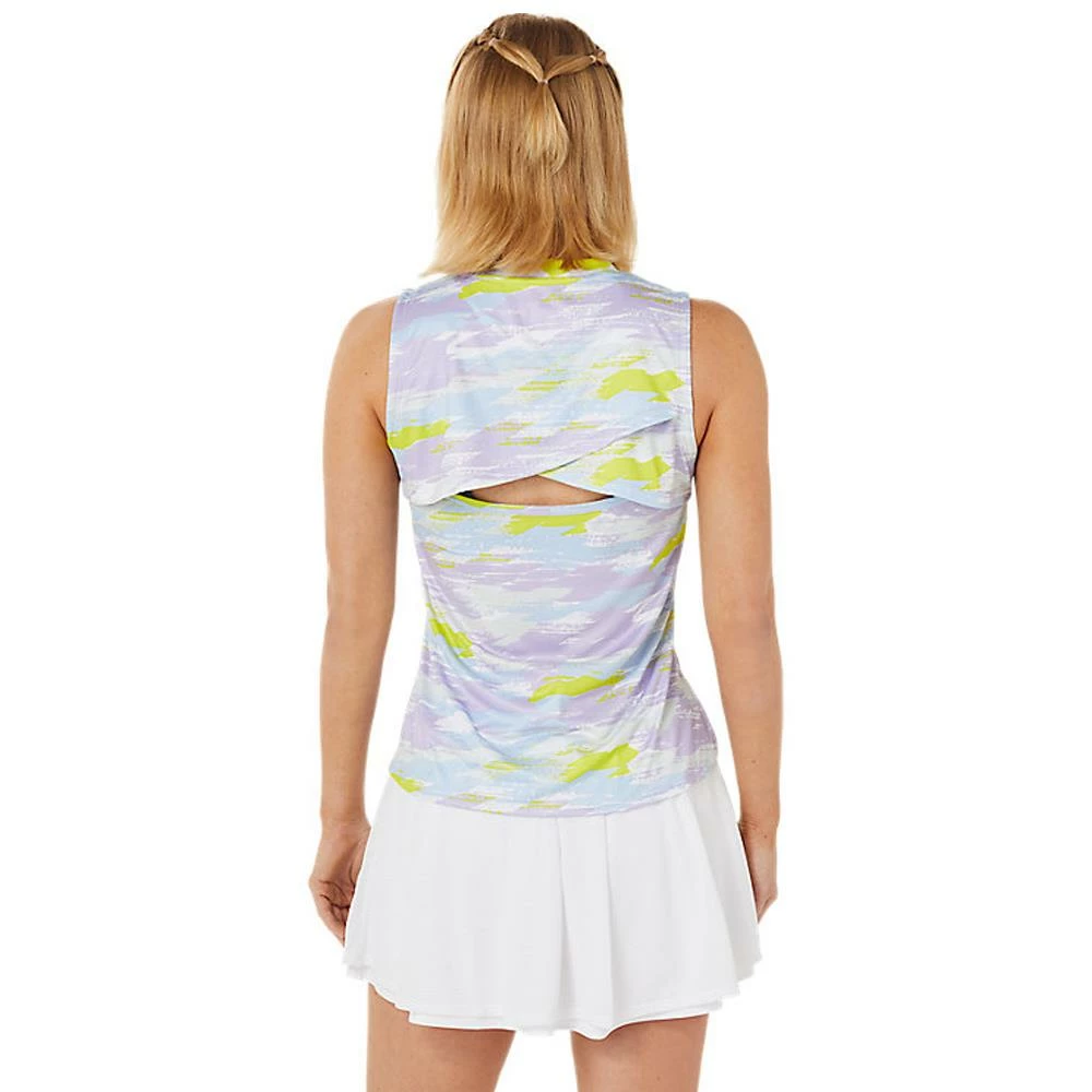 Asics Women's Match Graphic Tank - Murasaki 4 Asics Women's Match Graphic Tank - Murasaki - Image 4