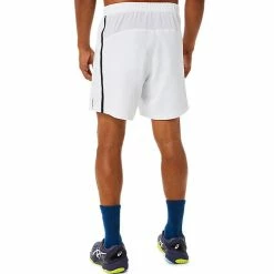 Asics Men's Match 7" Short - White 8 Asics Men's Match 7" Short - White -Babolat shop 4 77319