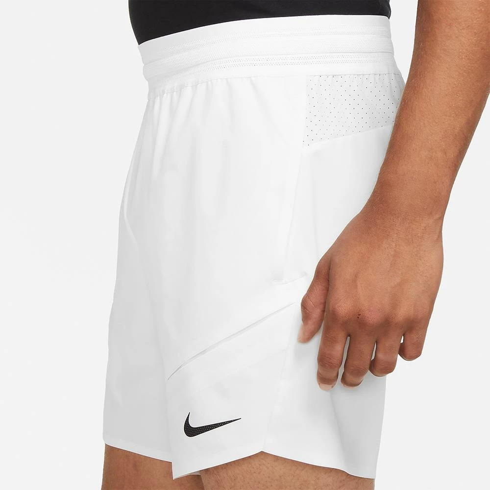 Nike Men's Rafa Advantage 7" Short - White 4 Nike Men's Rafa Advantage 7" Short - White - Image 4