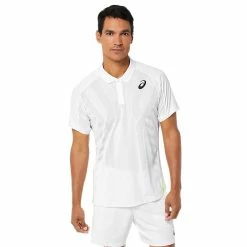 Asics Men's Match Actibreeze Polo - White 7 Asics Men's Match Actibreeze Polo - White -Babolat shop 4 77800