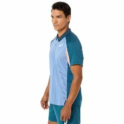 Asics Men's Match Actibreeze Polo - Light Indigo 7 Asics Men's Match Actibreeze Polo - Light Indigo -Babolat shop 4 77805