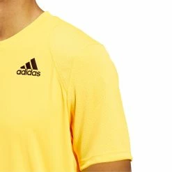 Adidas Men's Club 3-Stripes Tee - Beam Yellow 8 Adidas Men's Club 3-Stripes Tee - Beam Yellow -Babolat shop 4 78416