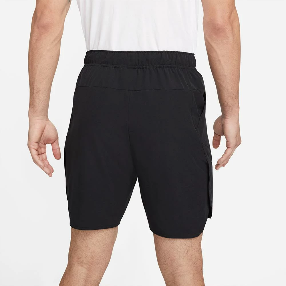Nike Men's Advantage 9" Short - Black/White 4 Nike Men's Advantage 9" Short - Black/White - Image 4