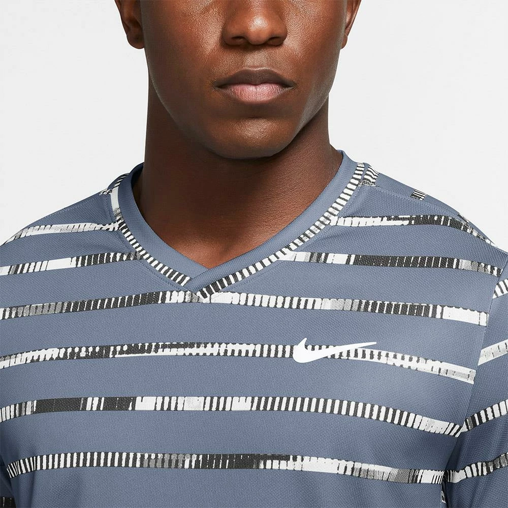 Nike Men's Victory Print Crew - Ashen Slate 4 Nike Men's Victory Print Crew - Ashen Slate - Image 4