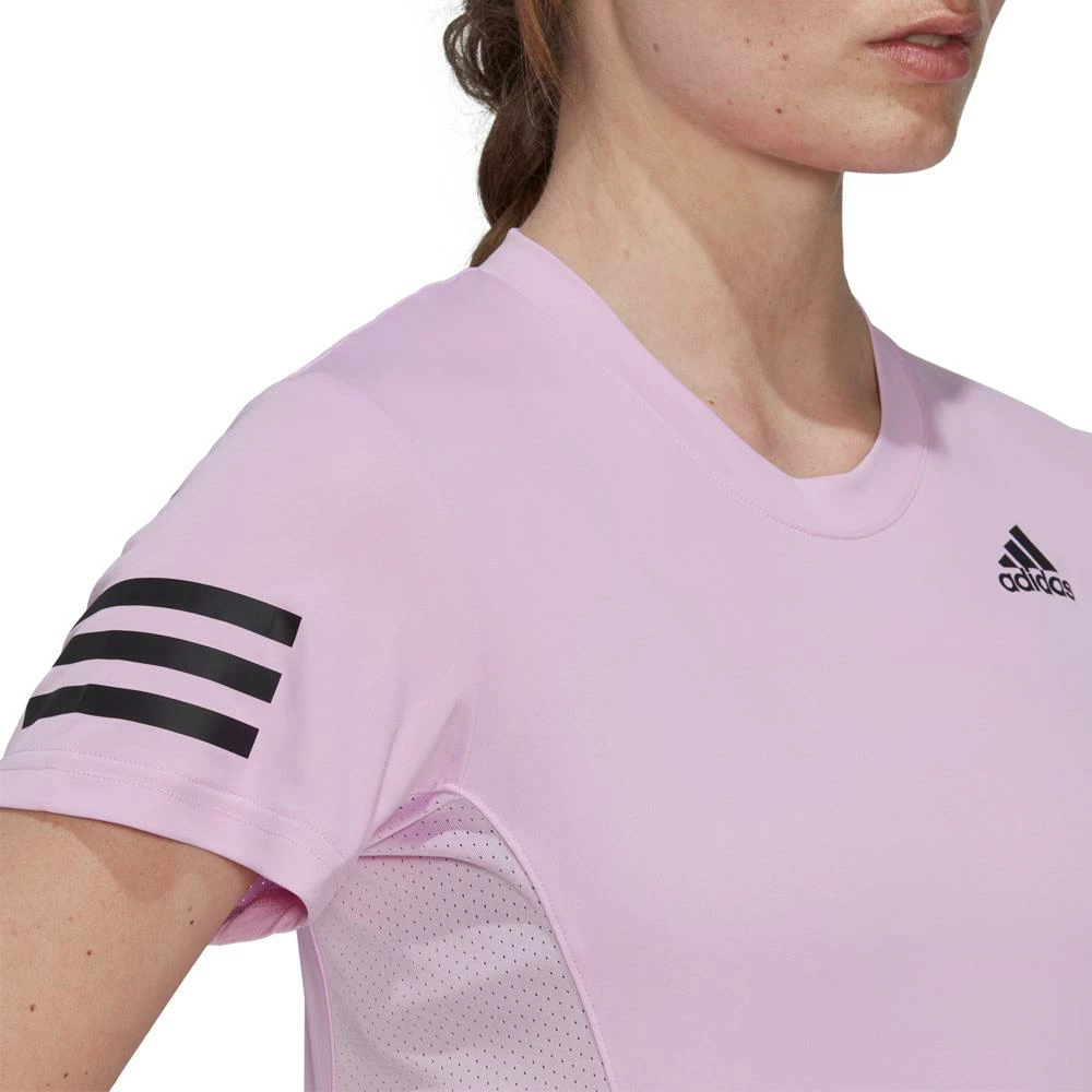 Adidas Women's Club Tee - Bliss Lilac 4 Adidas Women's Club Tee - Bliss Lilac - Image 4