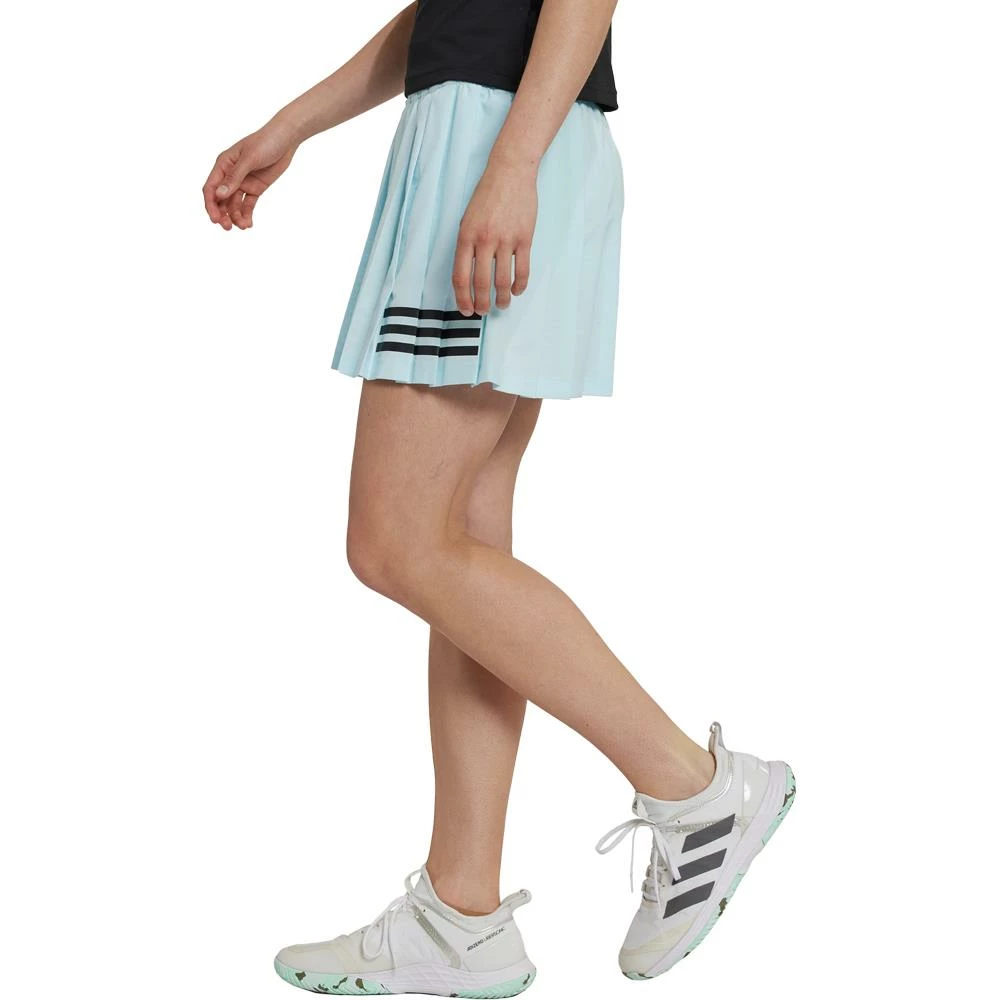 Adidas Women's Club Pleated Skort - Almost Blue 4 Adidas Women's Club Pleated Skort - Almost Blue - Image 4