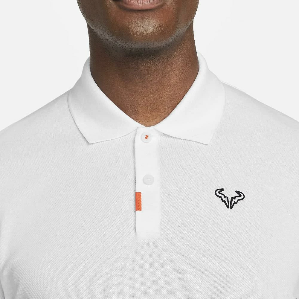 Nike Men's Rafa Polo - White 4 Nike Men's Rafa Polo - White - Image 4