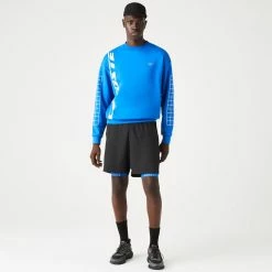 Lacoste Men's Sport 2 In 1 Shorts - Black/Blue 10 Lacoste Men's Sport 2 In 1 Shorts - Black/Blue -Babolat shop 4 80763