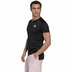 Adidas Men's US Series Tee - Black 9 Adidas Men's US Series Tee - Black -Babolat shop 4 81327