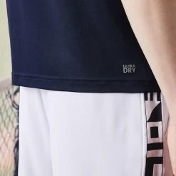 Lacoste Men's Sport Colour Block Pique Polo - Navy Blue/Purple 8 Lacoste Men's Sport Colour Block Pique Polo - Navy Blue/Purple -Babolat shop 4 81357