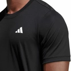 Adidas Men's Club 3 Stripe Tee - Black 7 Adidas Men's Club 3 Stripe Tee - Black -Babolat shop 4 82212