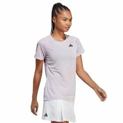 Adidas Women's Club Tee - Silver Dawn 7 Adidas Women's Club Tee - Silver Dawn -Babolat shop 4 82396