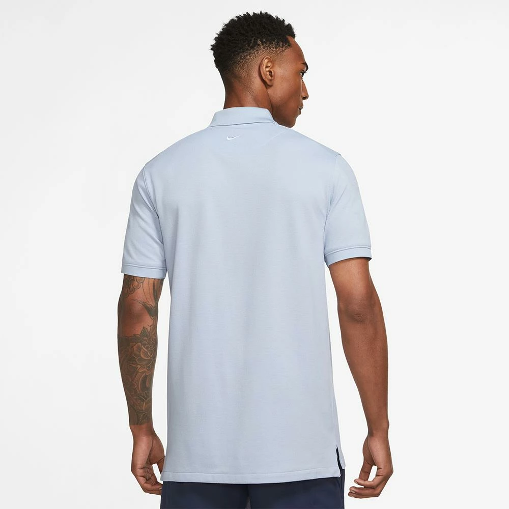 Nike Men's Heritage Slim 2 Polo - Blue Whisper 4 Nike Men's Heritage Slim 2 Polo - Blue Whisper - Image 4