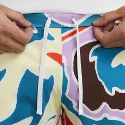 Nike Men's Slam Melbourne Short - White/Multi 7 Nike Men's Slam Melbourne Short - White/Multi -Babolat shop 4 83291