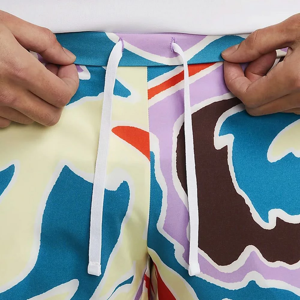 Nike Men's Slam Melbourne Short - White/Multi 4 Nike Men's Slam Melbourne Short - White/Multi - Image 4