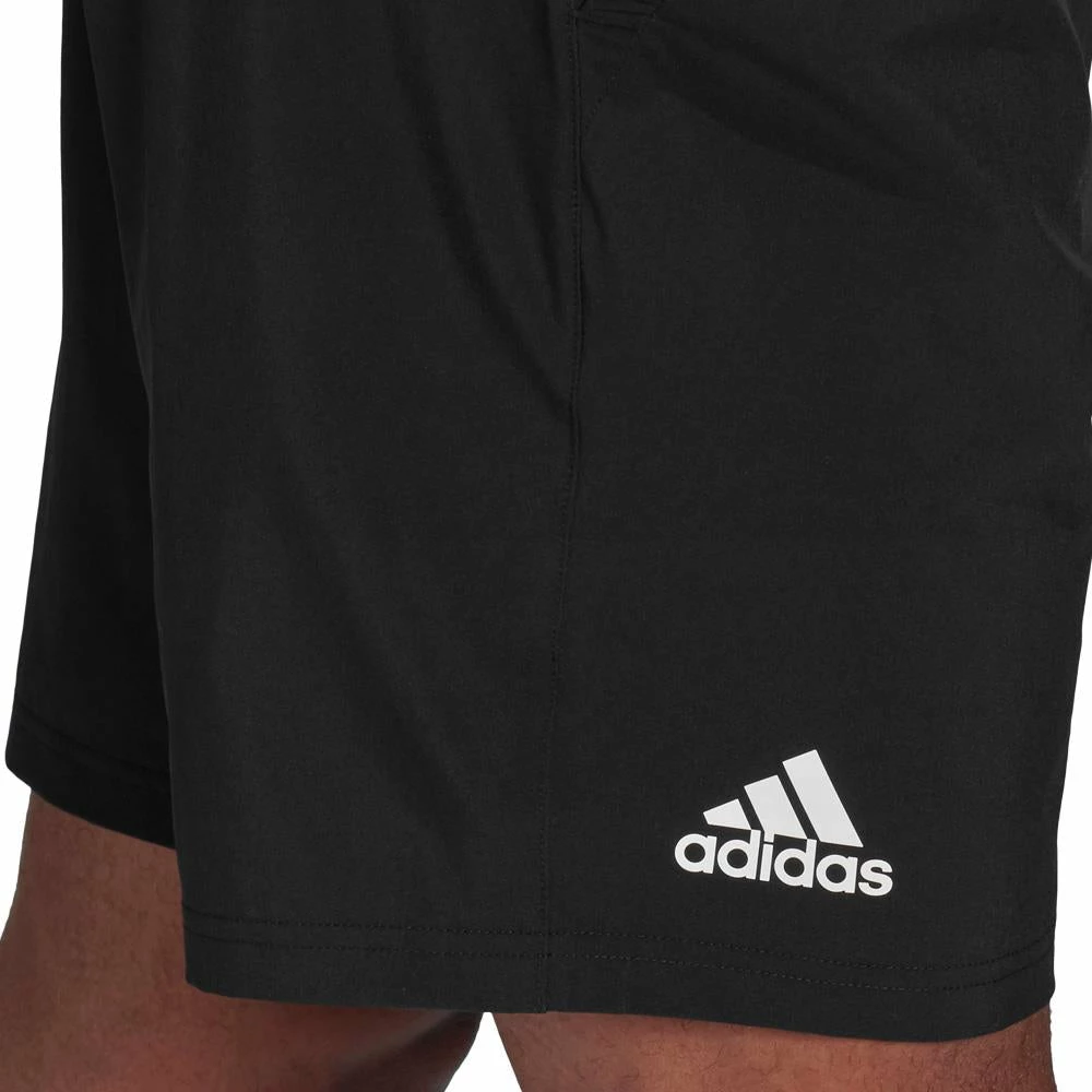 Adidas Men's Club 9" Short - Black 5 Adidas Men's Club 9" Short - Black - Image 5