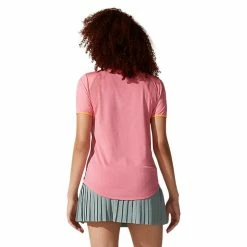 Asics Women's Match Short Sleeve - Peach Petal 9 Asics Women's Match Short Sleeve - Peach Petal -Babolat shop 5 70383