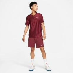 Nike Men's Advantage Polo - Dark Beetroot -Babolat shop 5 71110