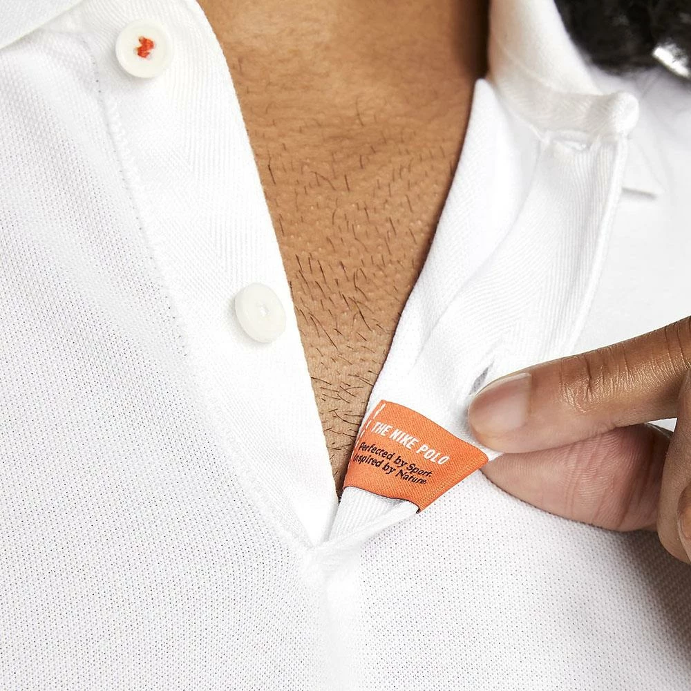 Nike Men's Heritage Slim 2 Polo - White 5 Nike Men's Heritage Slim 2 Polo - White - Image 5