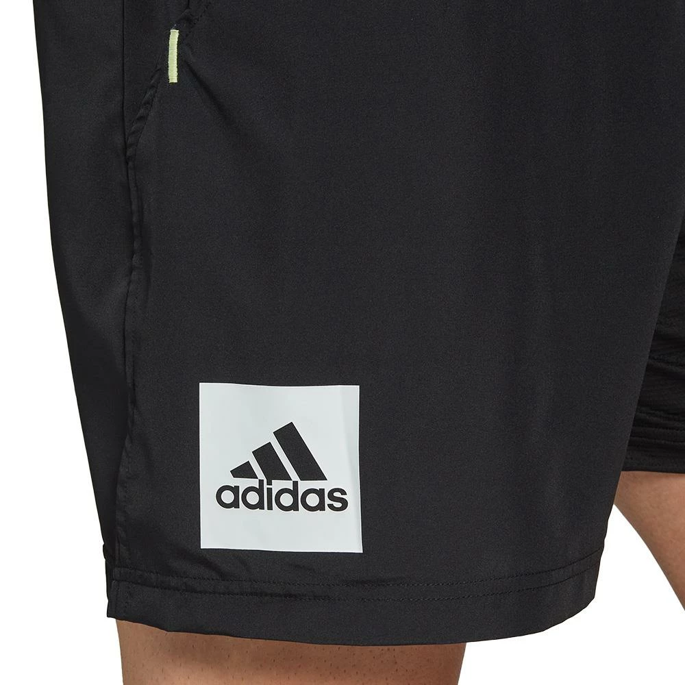 Adidas Men's Paris HEAT.RDY 2in1 Shorts - Black 5 Adidas Men's Paris HEAT.RDY 2in1 Shorts - Black - Image 5