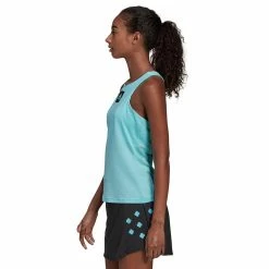 Adidas Women's Y Tank - Pulse Aqua 9 Adidas Women's Y Tank - Pulse Aqua -Babolat shop 5 76170