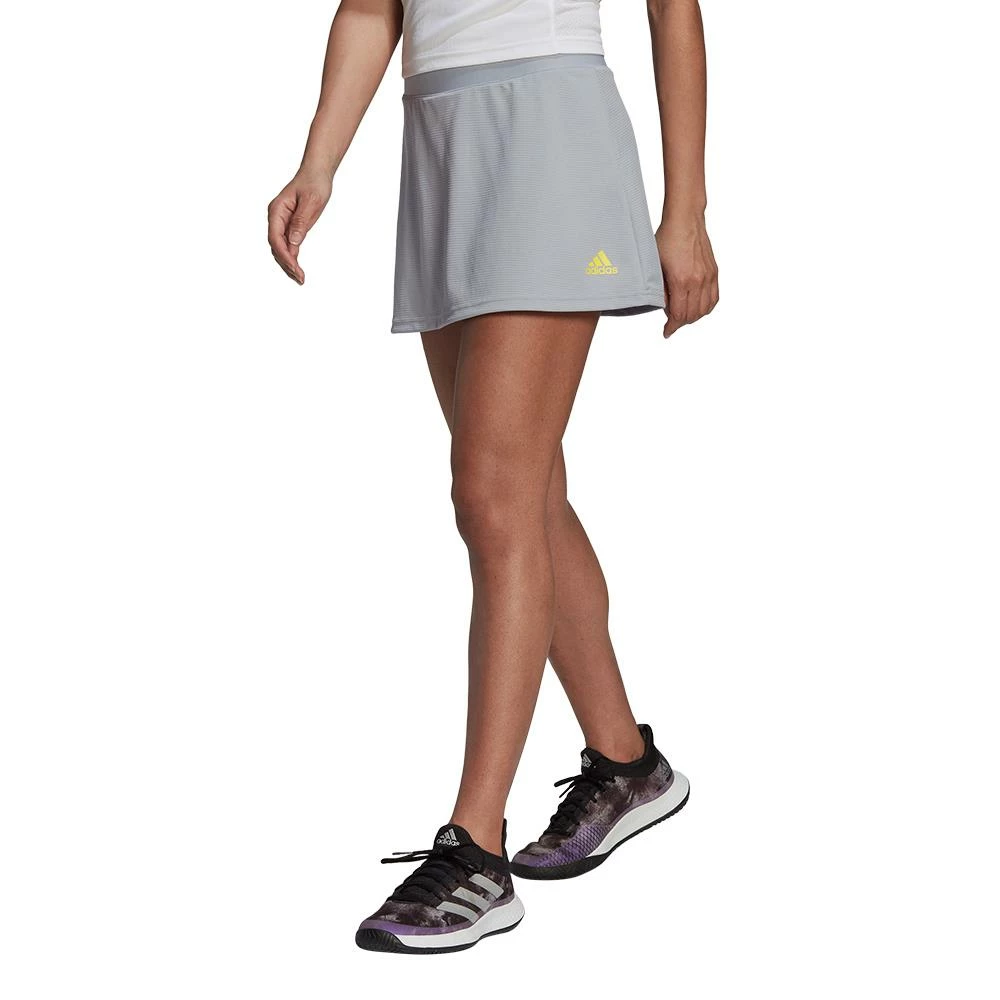 Adidas Women's Club Skort - Halo Silver 5 Adidas Women's Club Skort - Halo Silver - Image 5