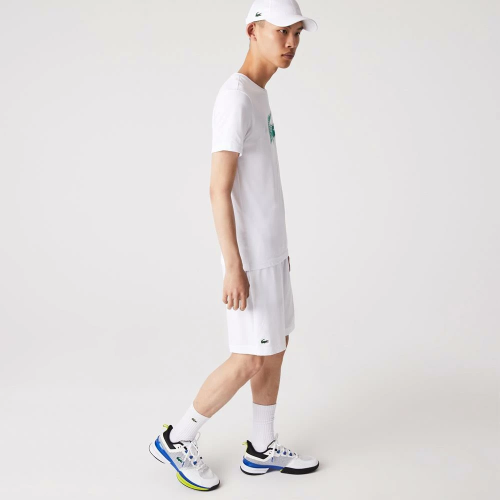 Lacoste Men's Sport Ultra-Light Short - White 5 Lacoste Men's Sport Ultra-Light Short - White - Image 5