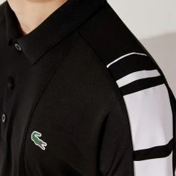 Lacoste Men's Sport Pique Polo - Black -Babolat shop 5 80014