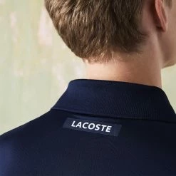 Lacoste Men's Sport Colour Block Pique Polo - Navy Blue/Purple 9 Lacoste Men's Sport Colour Block Pique Polo - Navy Blue/Purple -Babolat shop 5 81357