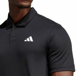 Adidas Men's Club 3 Stripe Polo - Black 9 Adidas Men's Club 3 Stripe Polo - Black -Babolat shop 5 82333