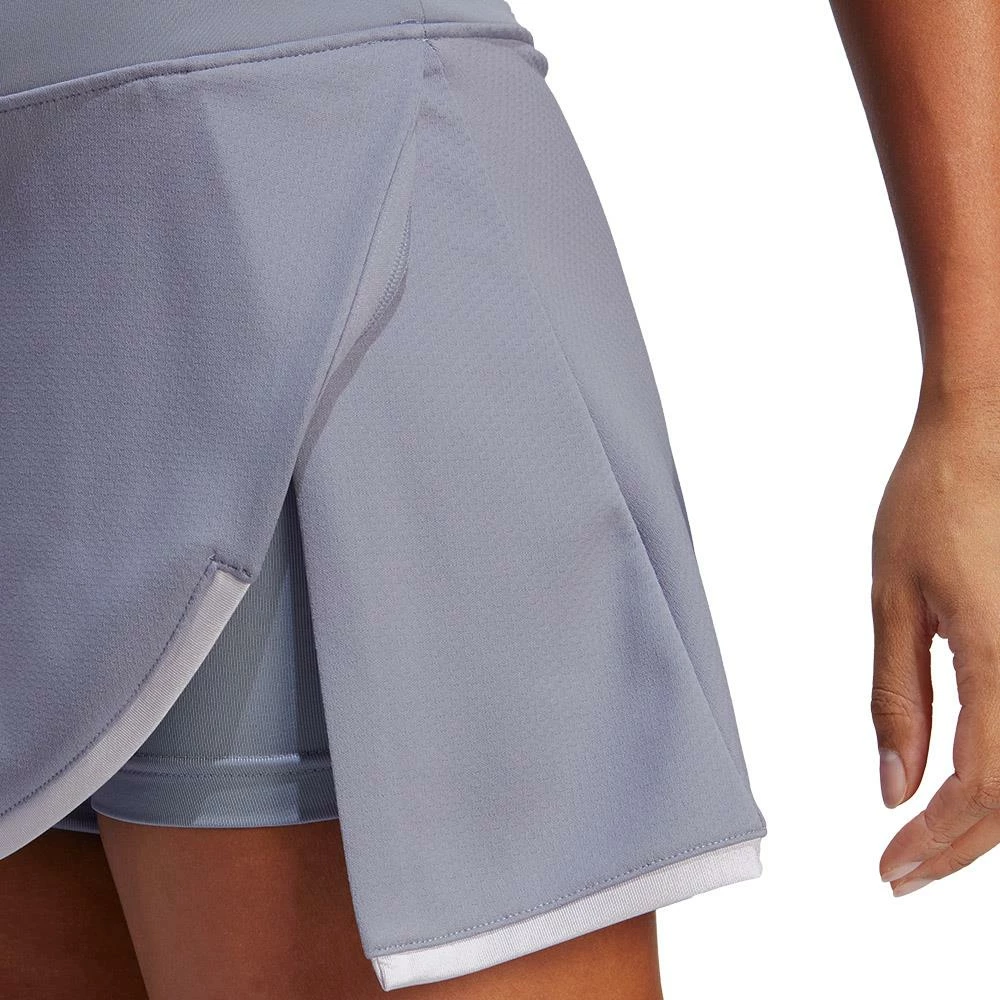 Adidas Women's Club Skirt - Silver Dawn 5 Adidas Women's Club Skirt - Silver Dawn - Image 5
