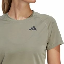 Adidas Women's Club Tee - Silver Pebble 9 Adidas Women's Club Tee - Silver Pebble -Babolat shop 5 82403