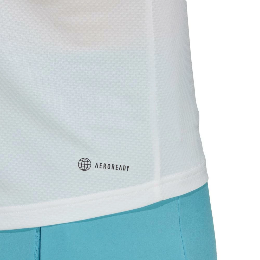 Adidas Women's Club Tee - White 5 Adidas Women's Club Tee - White - Image 5