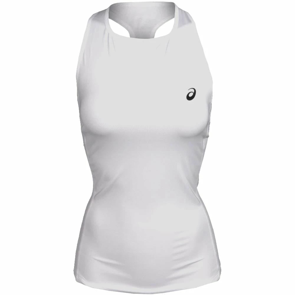 Asics Women's Racerback Tank - White 1 Asics Women's Racerback Tank - White