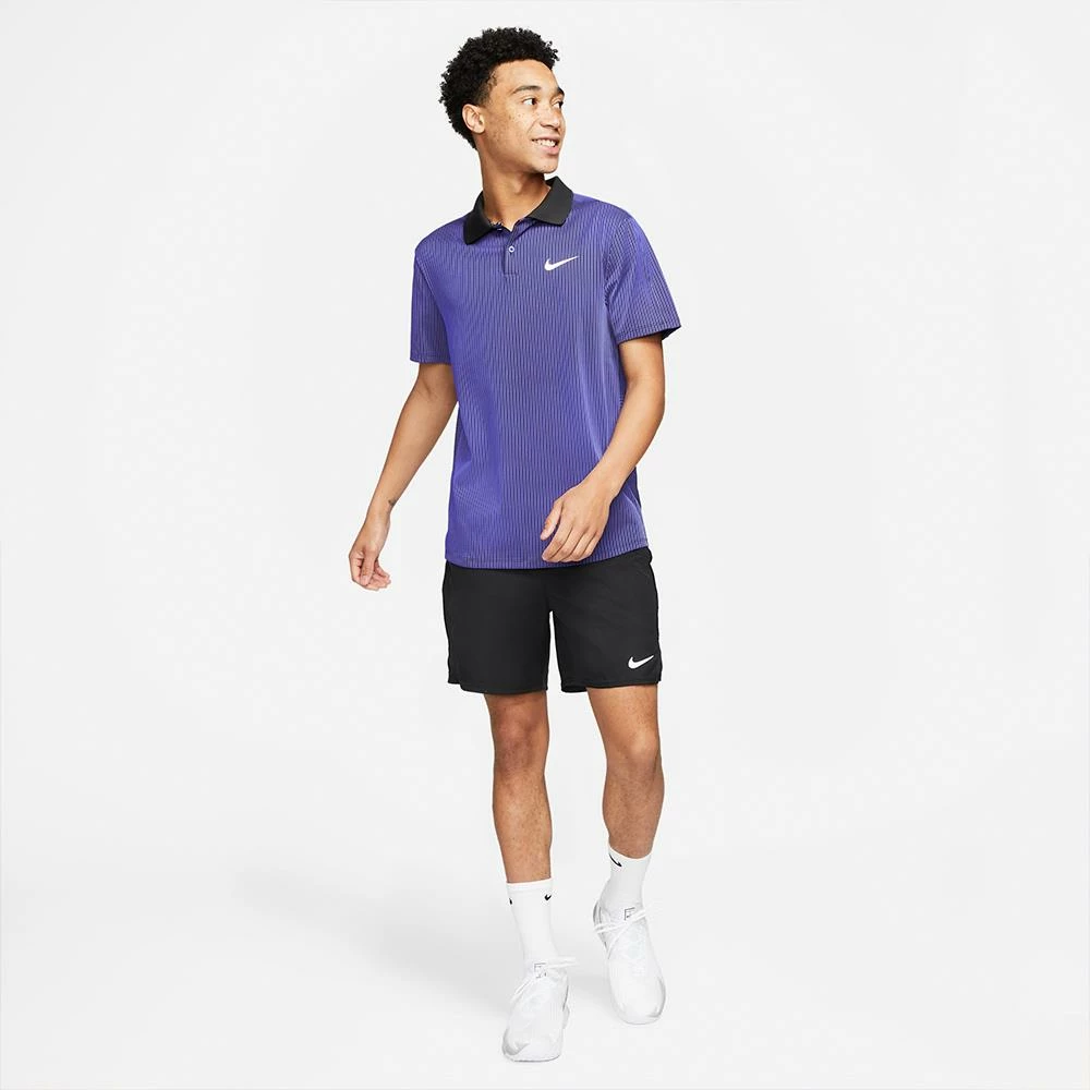Nike Men's Slam Advantage Polo - Dark Purple Dust 6 Nike Men's Slam Advantage Polo - Dark Purple Dust - Image 6