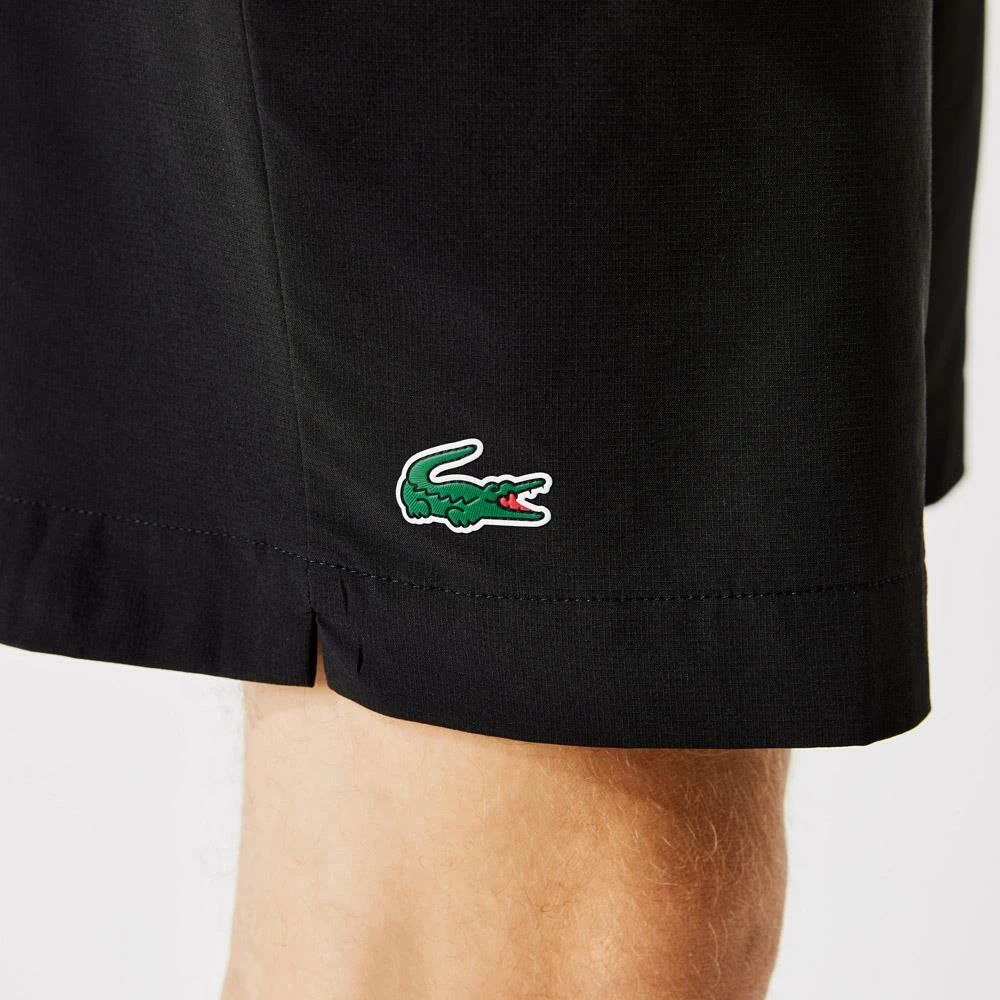 Lacoste Men's Sport Ultra-Light Shorts - Black 6 Lacoste Men's Sport Ultra-Light Shorts - Black - Image 6