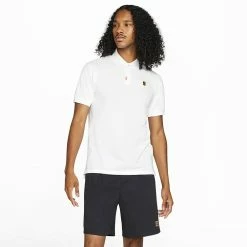 Nike Men's Heritage Slim 2 Polo - White 11 Nike Men's Heritage Slim 2 Polo - White -Babolat shop 6 74237