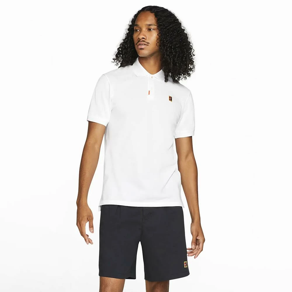 Nike Men's Heritage Slim 2 Polo - White 6 Nike Men's Heritage Slim 2 Polo - White - Image 6