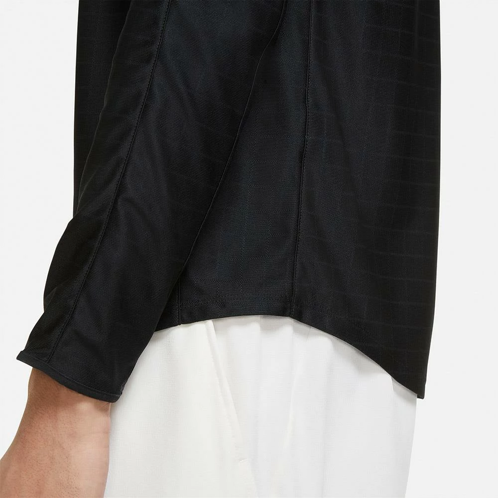 Nike Men's Advantage Longsleeve - Black 6 Nike Men's Advantage Longsleeve - Black - Image 6