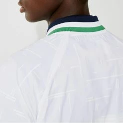 Lacoste Men's Sport Light Teddy Jacket - White/Navy Blue 11 Lacoste Men's Sport Light Teddy Jacket - White/Navy Blue -Babolat shop 6 76466